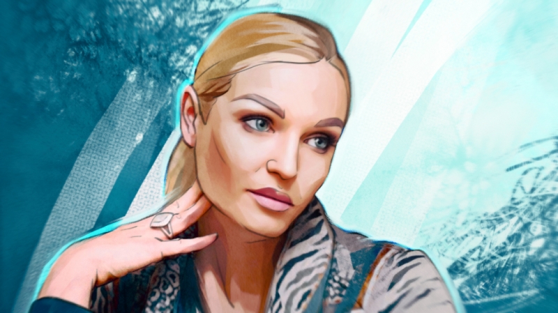 Бойфренд сфотографировал Волочкову в откровенной позе