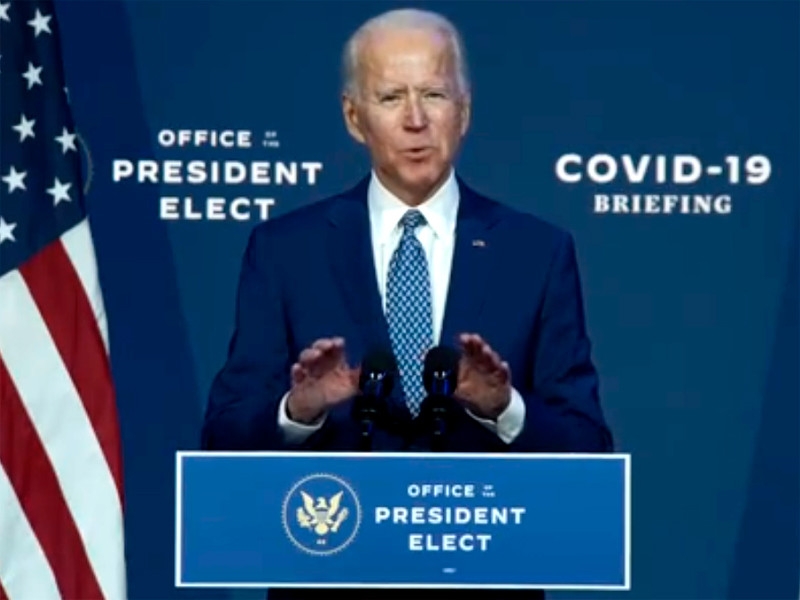 Байден призвал всех американцев носить маски