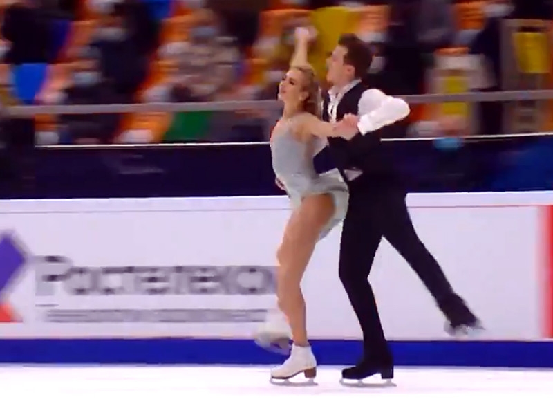 Фигуристы Синицина и Кацалапов получили рекордные баллы за ритм-танец