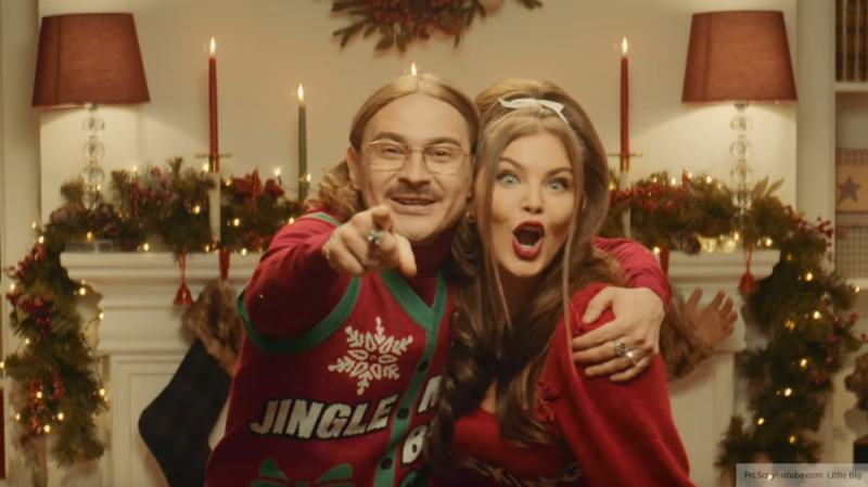 Little Big выпустили «подрывающий нравственность» новогодний клип