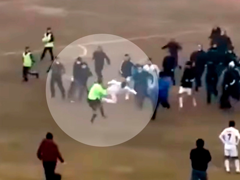 В Узбекистане футболист вырубил судью приемом из Mortal Kombat