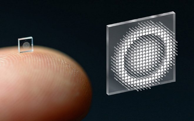 Технология метаповерхности позволила создать камеру размером с песчинку